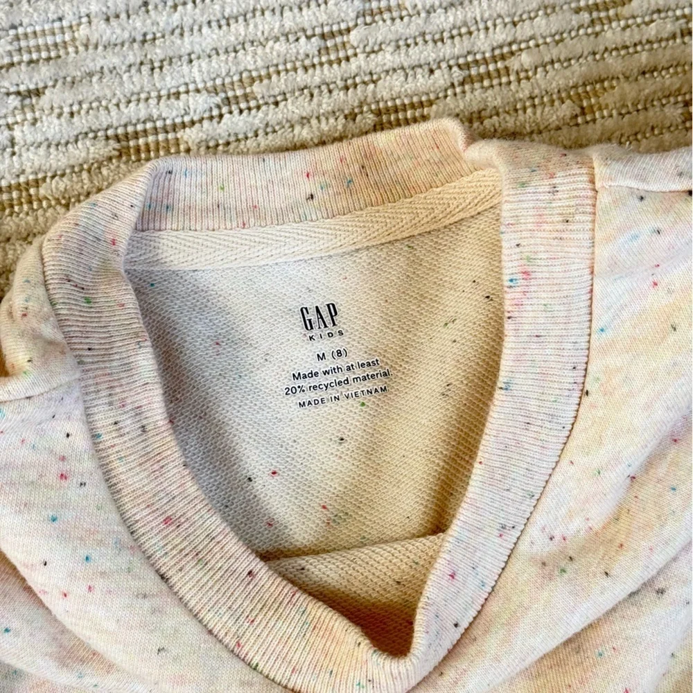 GAP Kids Puff Sleeve Girl's Sweatshirt M (8)